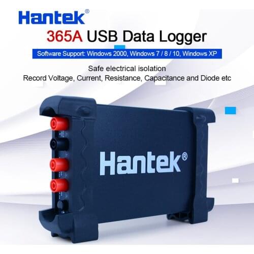 Hantek 365A Digital USB Data Logger data Recorder for current voltage resistance capacitance Diode support Windows 2000, 7/8/XP