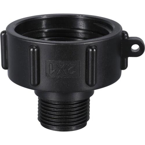 IBC Water Tank S60*6 to 1'' Fine Thread Adapter Durable Valve Reducer Connector Garden Hose Connector