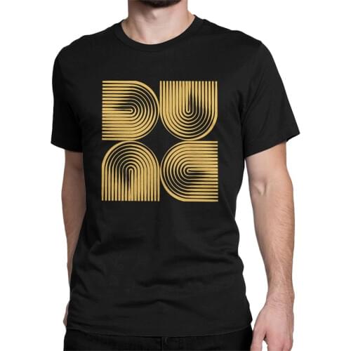 Mens T-Shirts Dune Cotton Tee Shirt Short Sleeve Science Fiction Novel Atreides Sci Fi Arrakis Harkonnen T Shirt Clothes 5XL