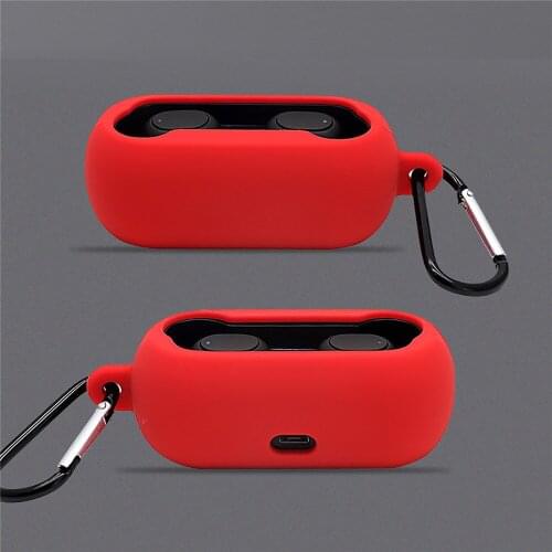Earphones Silicone Protective Case for Boombuds-go Wireless Bluetooth 5.0 Earphone Cover Shockproof Shell Sleeve with Hook