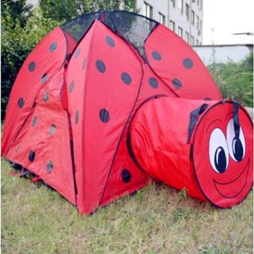 2018 hot sale children tent baby play mini tent ladybug tent outdoor tent