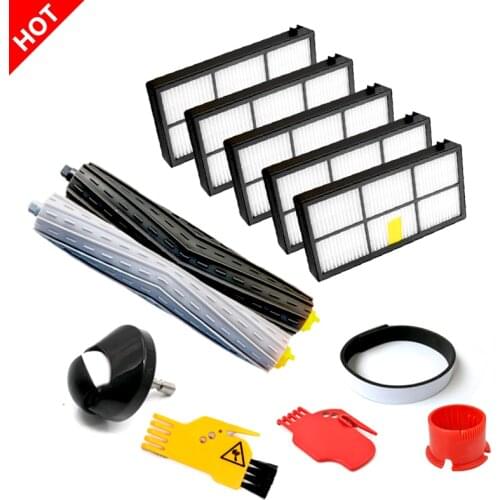 For IRobot Roomba filter Front Castor Wheel 800 900 Series 860 865 866 870 880 885 886 890 960 966 980 Debris Extractor Brushes