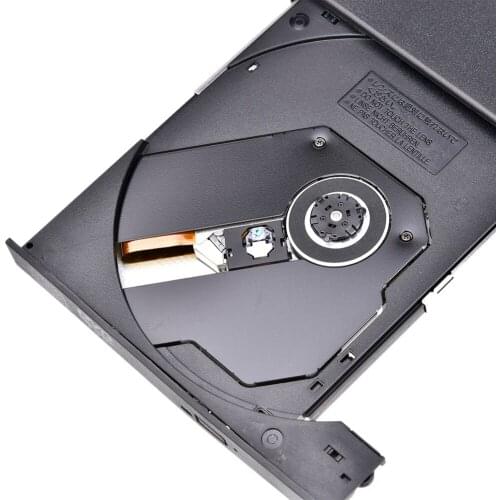 Portable Slim CD-ROM DVD Player USB 2.0 External CD-ROM DVD Player Drive Car Disc For IMac/MacBook Air/Pro Laptop PC Desktop