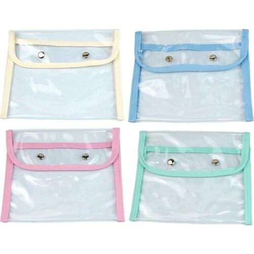 Transparent Storage Bag Stationery Bag School Bag Makeup Bag Gift School Office N0PB