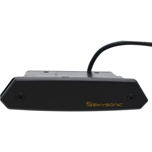SkySonic Preamp System T-901 Piezo Pickup, Pickup Volume 81-98mm Guitar Pick Holder with Sound Hole