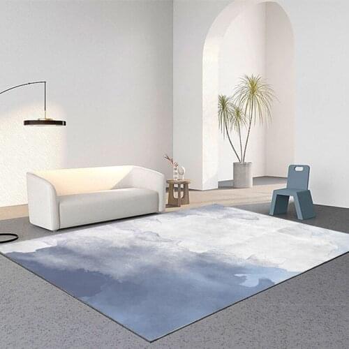 Modern New Chinese Style Living Room Carpet Home Bedroom Room Full Carpet Simple Ink Style Tapis salon Study Sofa Blanket