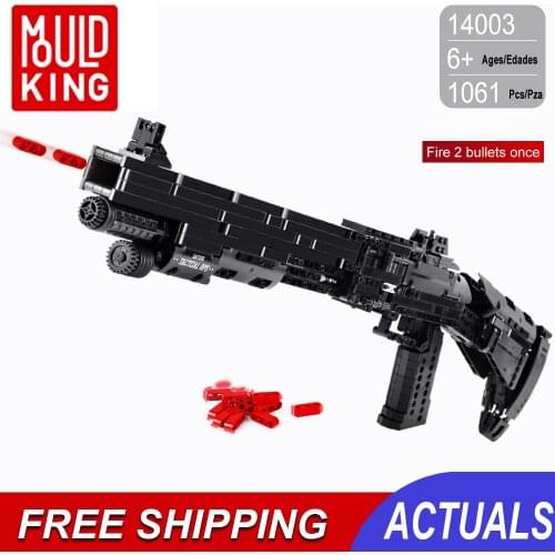 Blocks Model M4 Guns Electric Toy Military Weapon Ww2 German World War 2 Building Shot Educational Toys For Children