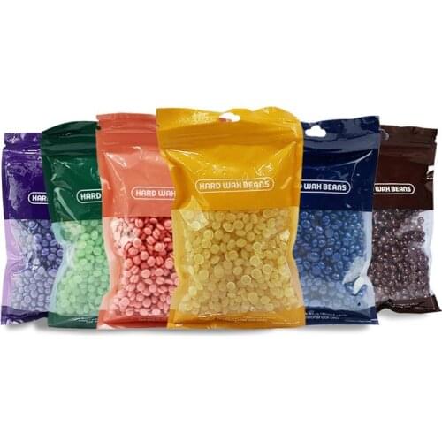 100g Wax Beans No Strip Depilatory Hot Film Hard Wax Pellet Waxing Face Hair Bikini Removal Wax Beans Hair Removal Cream Wax