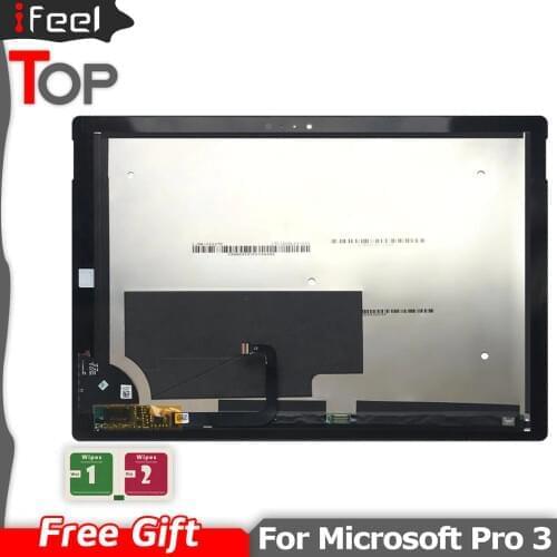 5 Pcs 100% Tested LCD For Microsoft Surface Pro 3 (1631) TOM12H20 V1.1 LTL120QL01 003 LCD Display Touch Screen Digitizer Repair