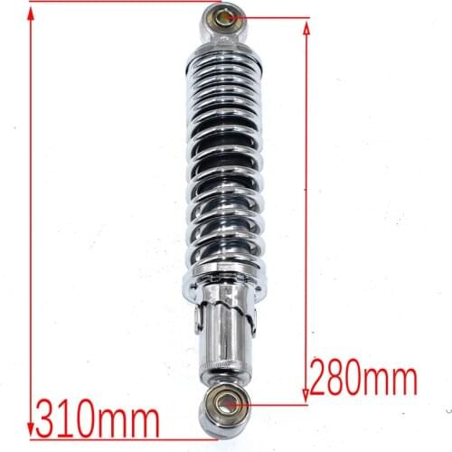 280mm Motorcycle Rear Shock Absorber Suspension For Monkey Bike Motorcross Dirt Pit Bike ATV Quad Scooter