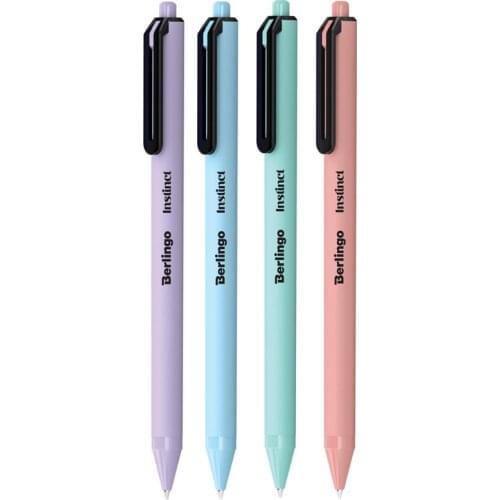 BERLINGO Blue Ballpoint Pens