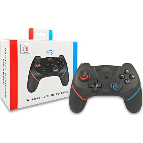 Wireless Pro Controller Gamepad Joypad Remote for Nintend Switch Console Black