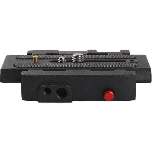 Aluminum Aluminum Alloy Quick Release Plate Assembly P200 Clamp Adapter for Manfrotto 577 501 500AH 701HDV Q5 Camera Tripod Kit