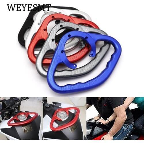 For SUZUKI GSR 600 2006-2011 GSR 750 2011-2015 Passenger Handgrips Hand Grip Tank Grab Bar Handles Armrest