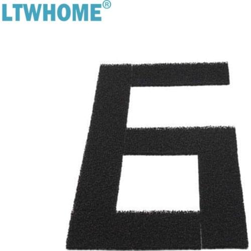 LTWHOME Compatible CARBON Foam Filters Suitable For Fluval 3 PLUS 3