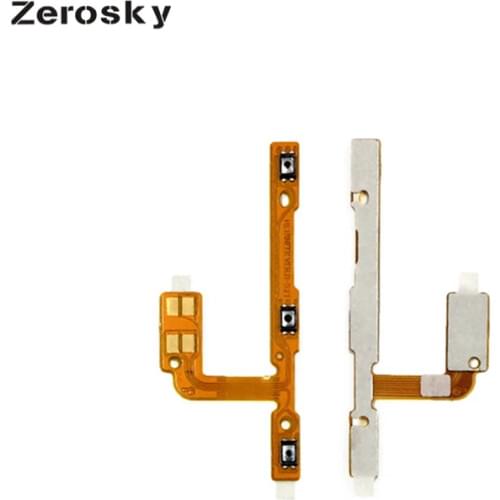 Zerosky New For Huawei Mate 10 Lite Volume Power On Off Button Ribboon Flex Cable High Quality