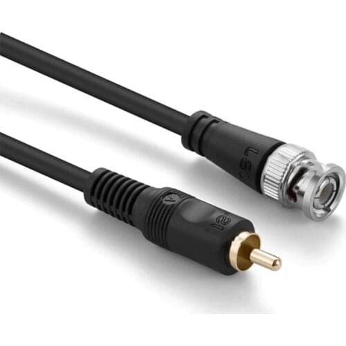 10-30M HD-SDI RG59 BNC Male to RCA Male 3GHZ Coaxial Cable 75 Ohm BNC Male to RCA Male Cable HD 3G SD SDI Cable Adapter
