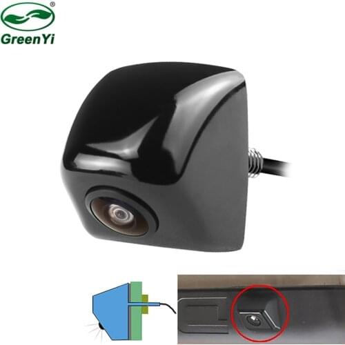 New Upside Down Install Full HD AHD 1080P Fisheye Lens Car Reverse Backup Front Side Rear View Camera Vehicle Parking Camera