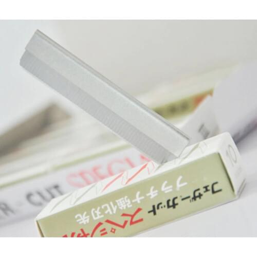 High quality stainless steel feather shaving razor blade, eyebrow blade cosmetic tool, hair trimming 10pcs/lot