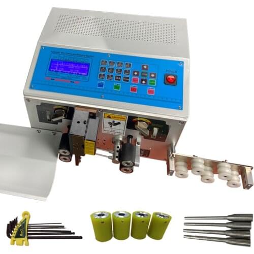 Wire Stripping Machine and Cutting Machine SWT508-C Wire Peeling Cutting from0.1 to 2.5mm2 small wires