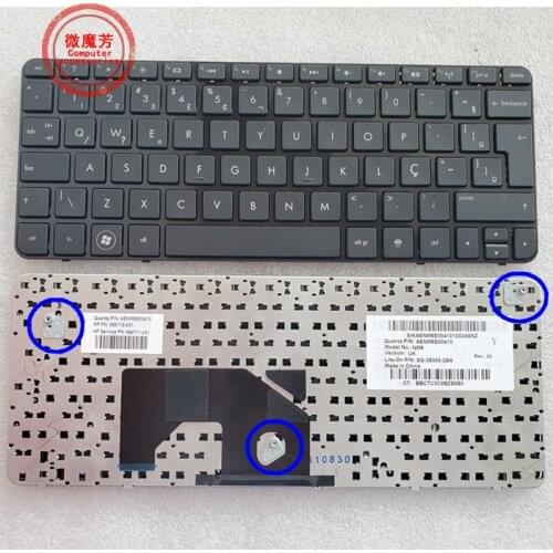 New BR Laptop keyboard For HP Compaq mini 210-1000 1050 1015 1027 1003 1031 1048TU