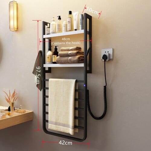 Bathroom electric towel rack Drying towel rack disinfection towel rack smart towel rack bathroom equipment bathroom accessories