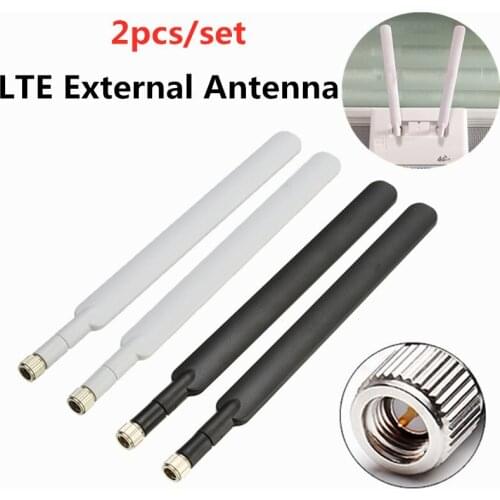Liser Practical 2-Piece Antenna Rod Router Powerfully Works On WIFI4G/3G/GSM/LTE 10DBI Super Signal Booster