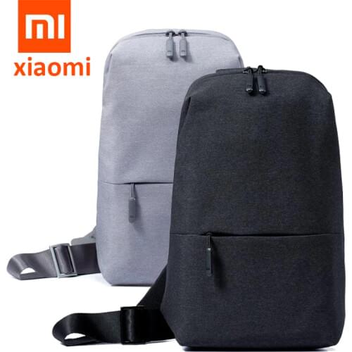 Original Xiaomi Backpack Sling Bag Portable Leisure Chest Pack Small Size 4L Shoulder Belt bag women men Rucksack Crossbody Bag