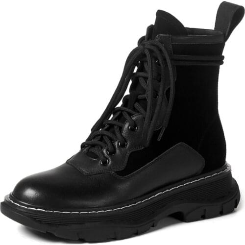 SKLFGXZY New style Genuine leather Riding boots Female boots Womens boots black cowhide Leisure shoes Size 34-40