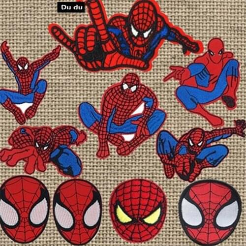 Iron on Clothes Patches Embroidery Children Cartoon Patches T-shirt Down Jacket Personality Beautify Patches DIY