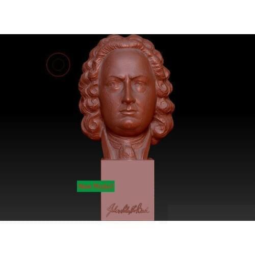 3D model stl format for cnc machine Bach