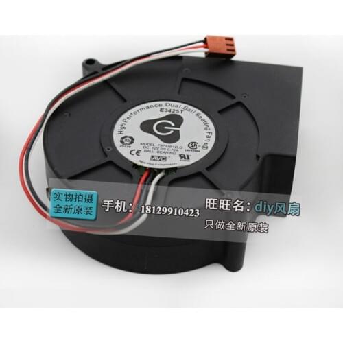 AVC F9733B12LG Server Cooling Fan DC 12V 0.72A 97x97x33mm 3-wire