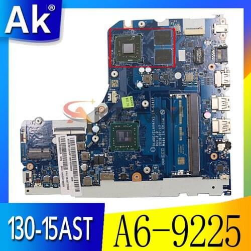 For Lenovo 130-15AST V145-15AST laptop motherboard DLADE LA-G241P motherboard with AMD A6-9225 CPU with GPU tested 100% work