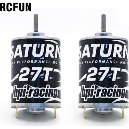 RC HPI 27T Racing Saturn Brushed Motor 3.17mm 540 Electric Engine for RC Car Wheelyking S97