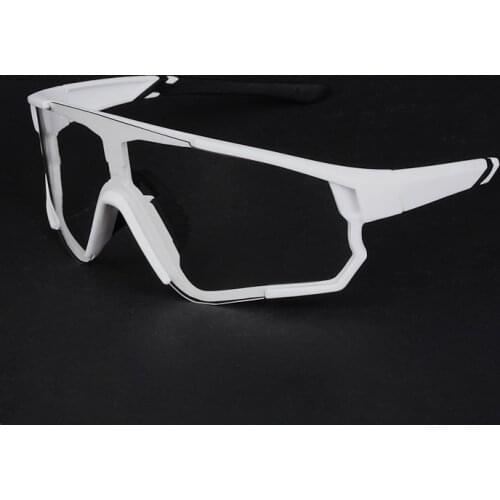 9 Colors Photochromic Cycling Glasses Outdoor UV400 Bicycle Sports Sunglasses for Men Women Riding Bike Cycle Eyewear