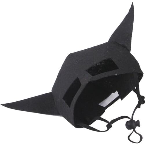 68UE Dog Bat Hat Halloween Costumes for Dogs and Cats Pet Bat Costume Mask