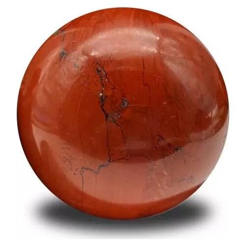 MOKAGY 40MM-80MM Natural Red Jasper Quartz Stone Crystal Sphere Ball Healing 1pc