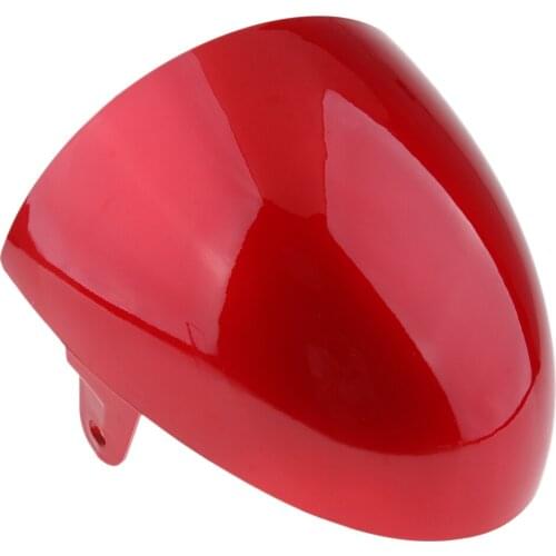 Motorcycle Motorbike Tail Rear Seat Cowl Cover Fairing for Retro Cafe Racer - Red