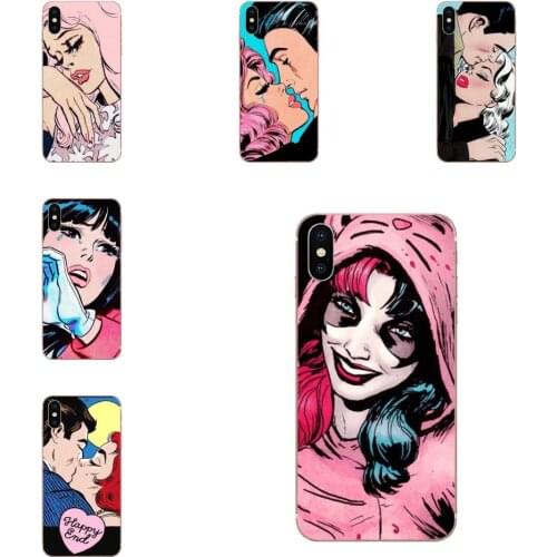Cartoon Beauty Lovers For Samsung Galaxy S3 mini S4 Mini S5 Mini S6 Edge S7 Edge S8 Edge Plus S9 S10 S20 Plus Soft Silicone Case