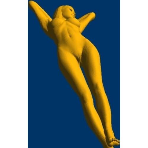 New 3D model for cnc 3D carved figure sculpture machine in STL file format naked woman-1