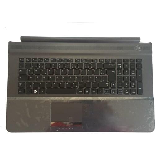 NEW GR keyboard For Samsung NPRC710 NPRC711 NPRC720 RC710 RC711 RC720german laptop keyboard with gray C shell BA75-02838B