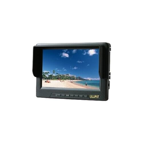 Lilliput 668GL Field Monitor for DSLR HD Video Camera,1080P,Internal Battery (HDMI, Component, Composite Input)