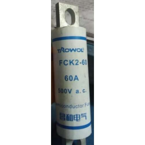 Fuses: FCK2-60 60A 500V aR