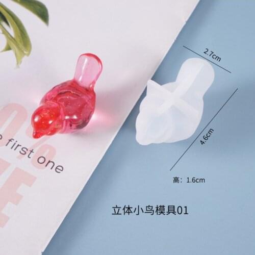 Transparent Bird/Lucky bag/bear Epoxy Resin Molds Aromatherapy Candle Making Form Decoration Tool