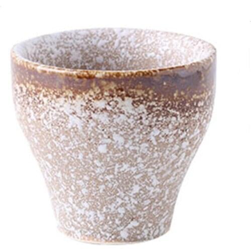 Restaurant water cup and wind tea mug restaurant teacup Japanese creative retro ceramic sushi mug