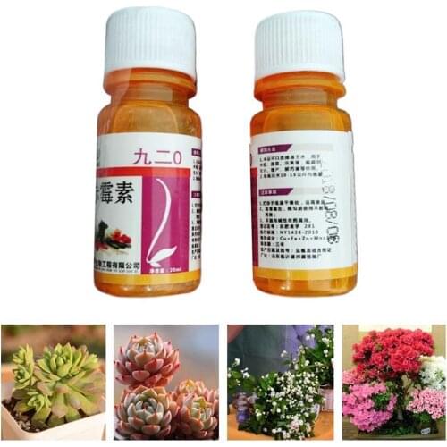 20 ml Garden gibberellic acid ga3/Gibberellin /GA3/Gibberellic Hormone Soluble Growth Plant with One Water bottle acid K4R4
