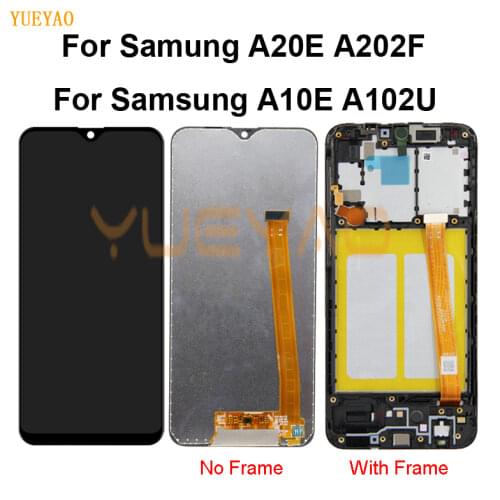 5.8" For Samsung Galaxy A20E LCD Display A202 SM-A202F/DS Touch Screen Digitizer For Galaxy A102F A10E A102 LCD Replacement Part