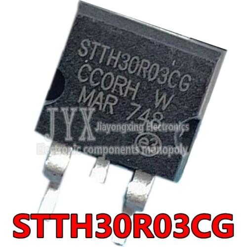 10pcs STTH30R03CG TO-263 STTH30R03 TO263 30R03 300V 30A new original