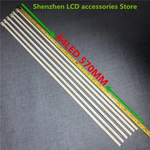 20Pieces/lot Original for Samsung LTA460HN05 LED strip LJ64-03495A 46EL300C 46HL150C 64LEDS 57MM 100%New