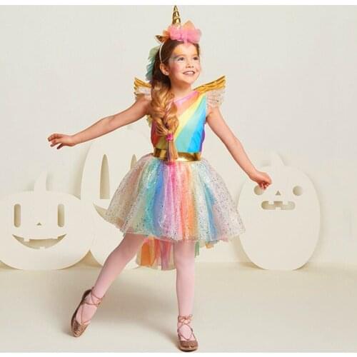 2019 Perfect Christmas Princess Dress Girls Summer Tutu Dress for Wedding Birthday Dresses for Girls Costume Prom Design